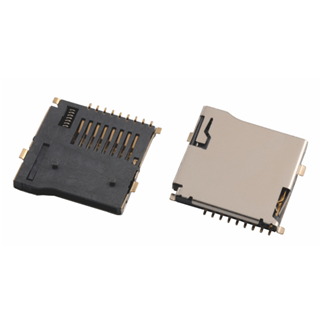 TF 外焊自弹卡座