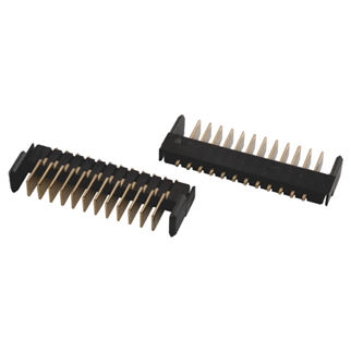 2.0刀片电池座12P立插公座