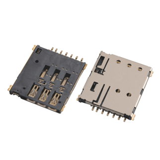 NANO SIM 1.37 H 7P自弹卡座